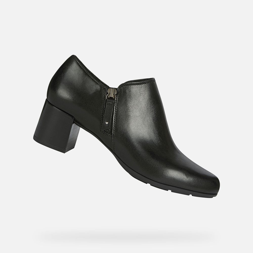 Geox Bayan Topuklar Siyah - New Annya Mid - LHP-560813